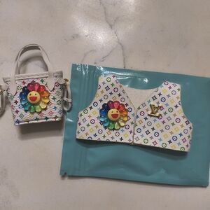 Labubu Outfit Vest & Purse